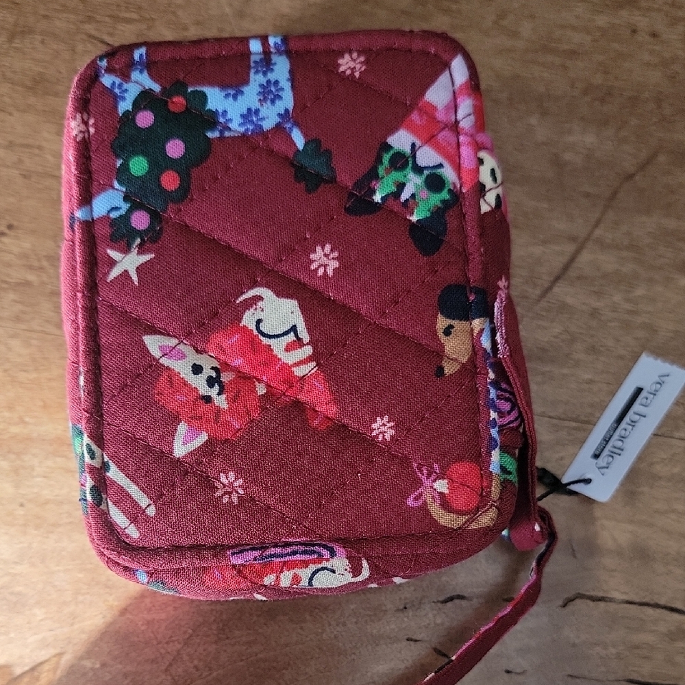 Vera Bradley Kids Quilted Animal Print Pouch - Red